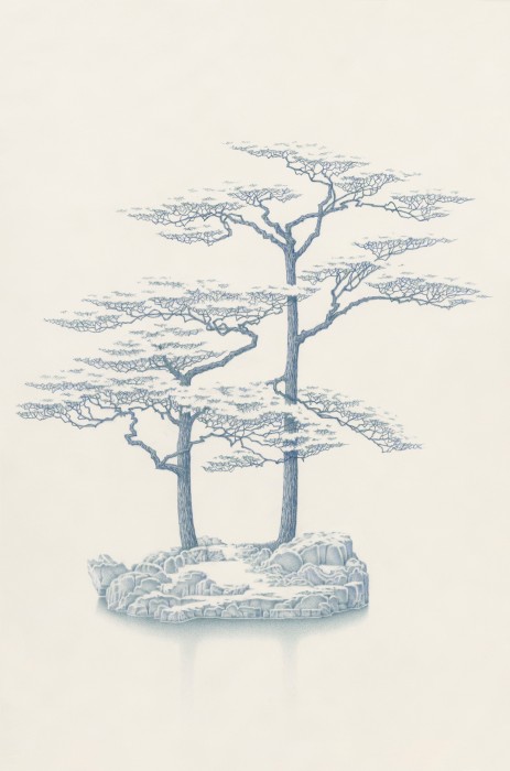 On the Pond of the Golden Pavilion
