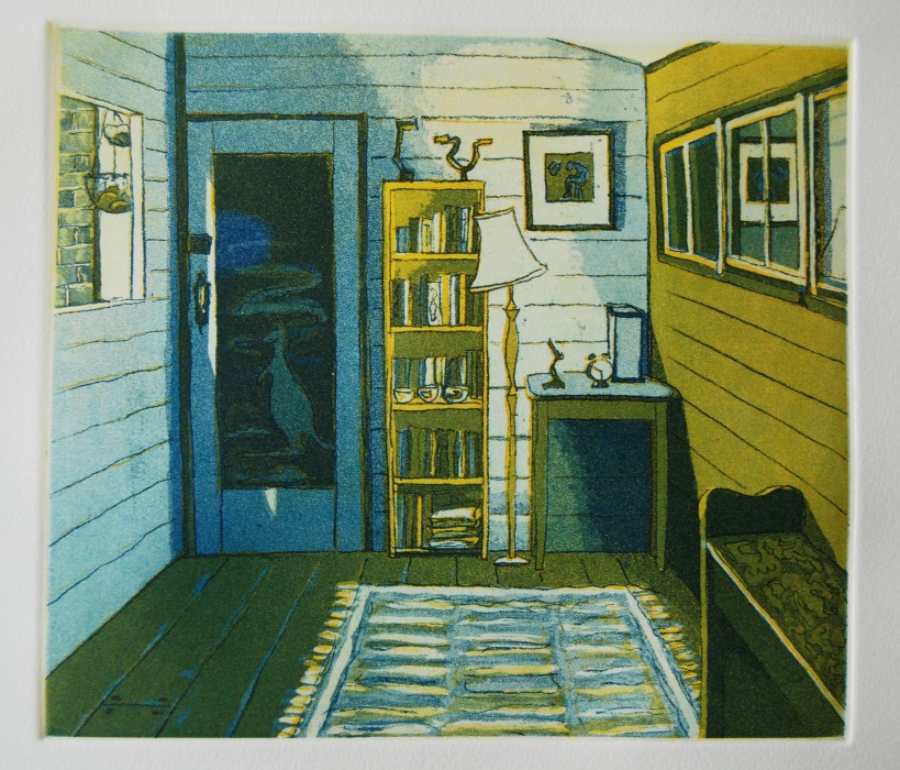 The Kangaroo Door at Night