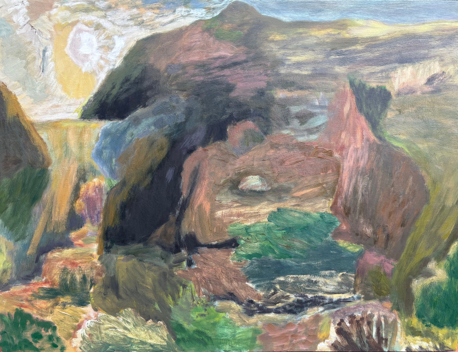 A Landscape with a Stone & a Sun 2024