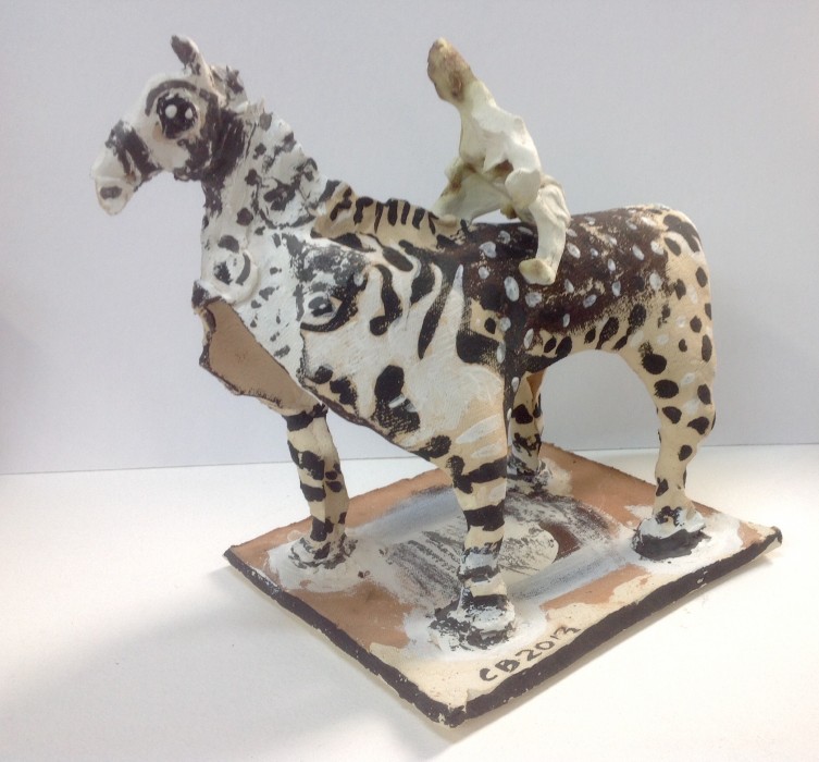 Carlos Barrios - Lady Riding