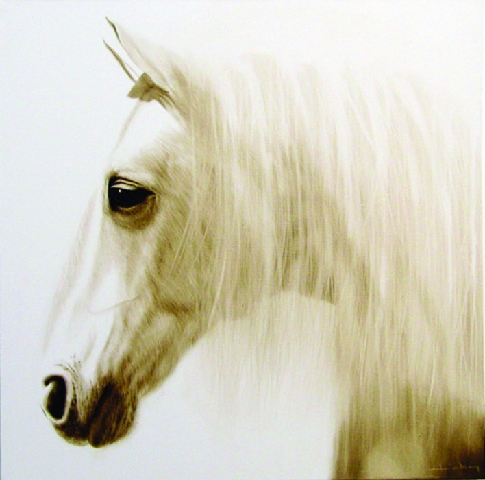 Peter Hickey - The Grey Portrait SOLD