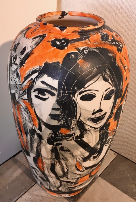 Ceramic urn