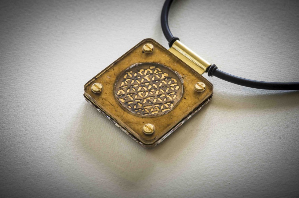 Flower of Life Gold Pendant