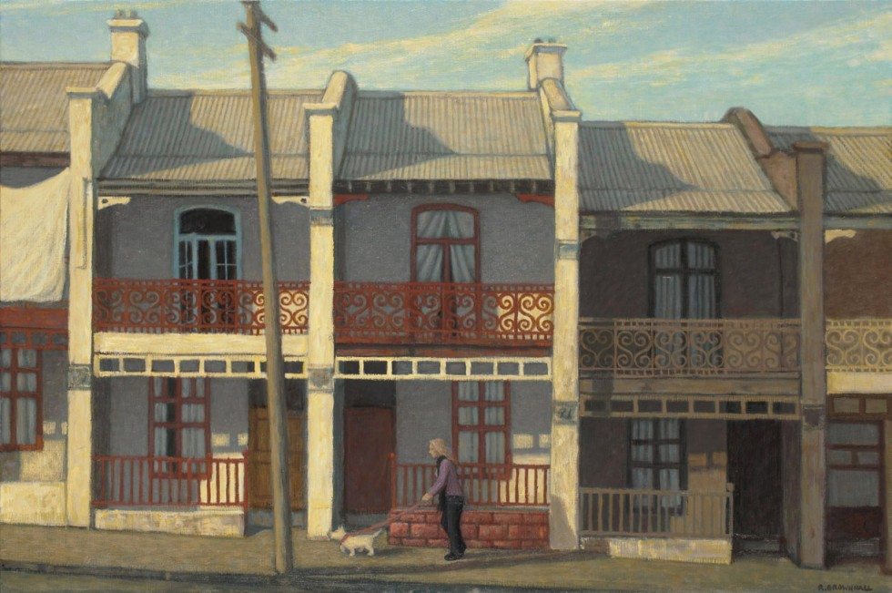 Terrace Houses in Morning Light
