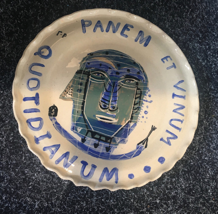 "Panem Et Vinum" exhibition was curated by George Raftopoulos.