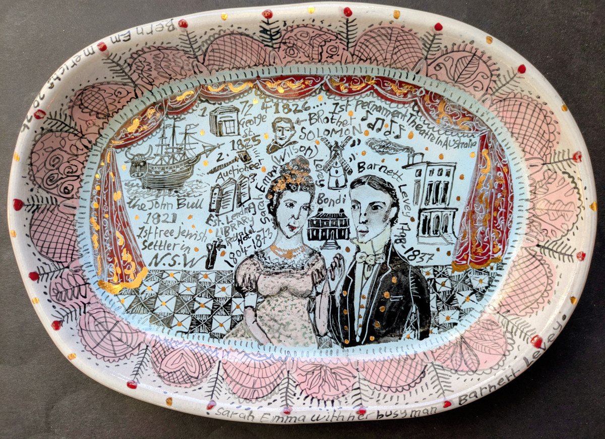 Barnett Levey - A Busy Man & Emma (Wilson) Levey '26 SOLD