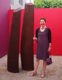 Linda with "The Others" on opening night.