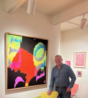 Dom with a work by Sarah Edmondson.