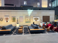 Works by Jane Dawson, Annie Herron, Fiona Hiscock, Julianne Allcorn & Pamela Pauline at George Place in the CBD.