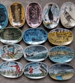 Small painted & fired ceramics.