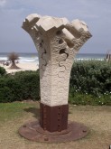 Michael Purdy's "Spinal Column" is about growth.