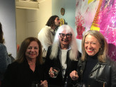 At the "Panem et Vinum" opening drinks.